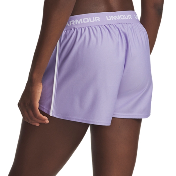 Under Armour Tech Play Up 3in Shorts - Transparent/White