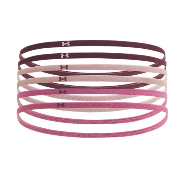 Fasce Tennis Under Armour Performance x 6 Mini Fasce  Dark Maroon/Fuchsia Dusk/Tourmaline Pink 13899320602