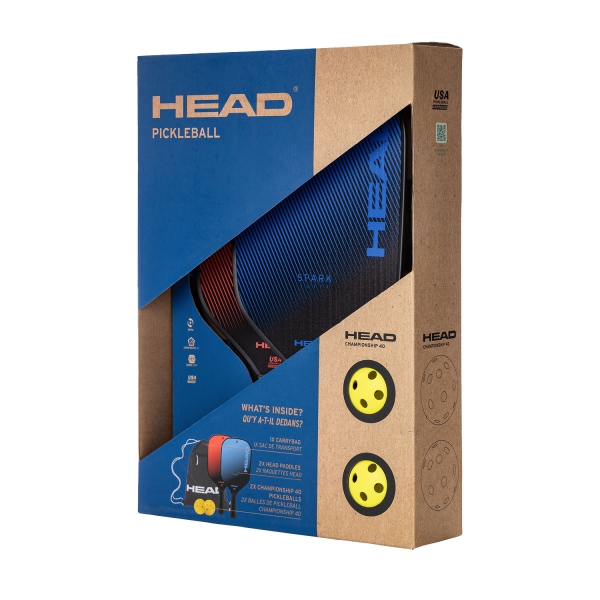Racchetta Pickleball Head Spark Pack Pickleball  Blue/Red 200194
