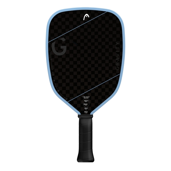 Pickleball Racket Head Gravity Tour Pickleball  Black/Light Blue 200214