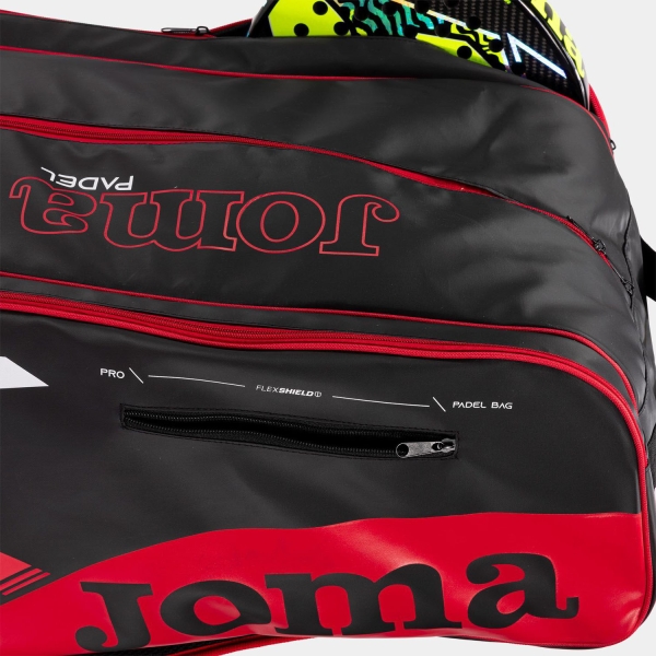 Joma Pro Bolsas - Black/Red