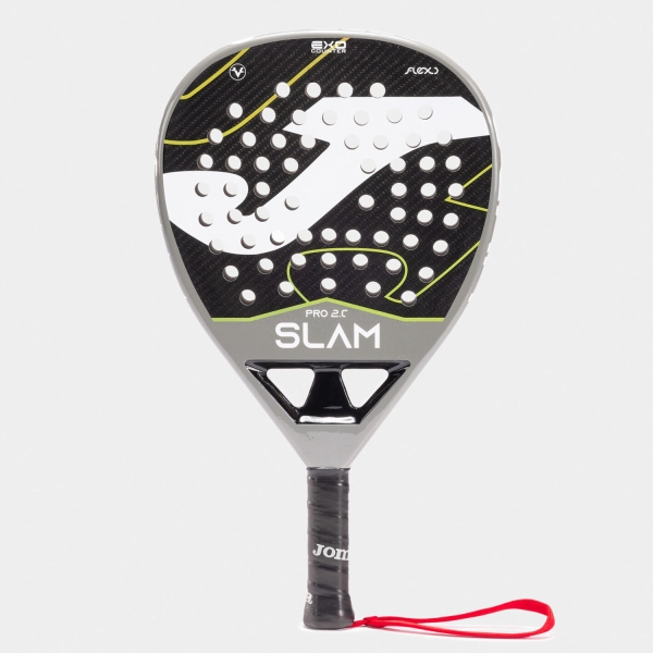 Joma Slam Pro 2.0 Padel - Light Grey/Silver/Black