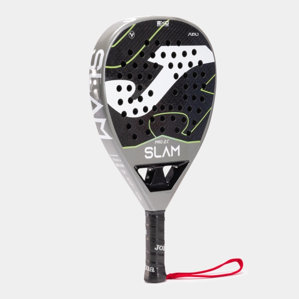Joma Slam Pro 2.0 Padel - Light Grey/Silver/Black