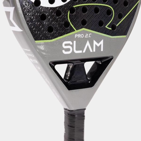 Joma Slam Pro 2.0 Padel - Light Grey/Silver/Black