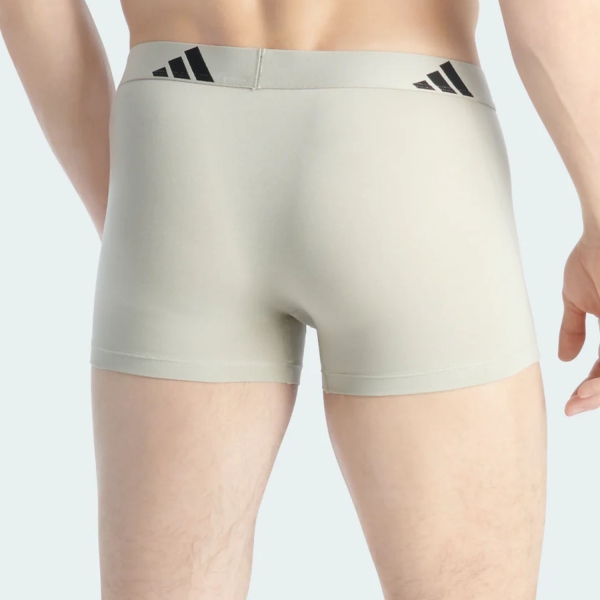 adidas Active Flex Logo x 3 Boxer - Anthracite/Grey/Black