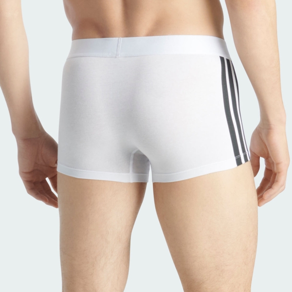 adidas Active Flex 3 Stripes x 2 Boxer - White