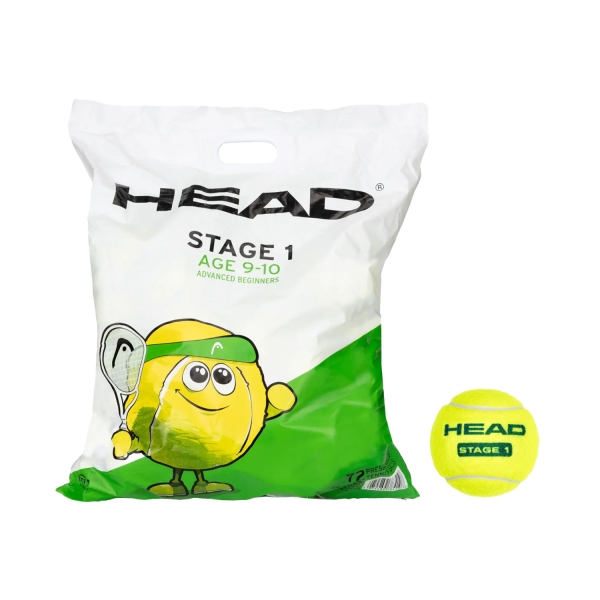 Head Stage 1 Green - Busta da 72 Palline