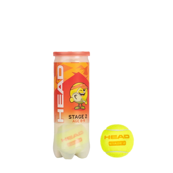 Head Tennis Balls Head Stage 2 Orange  3 Ball Can 578423