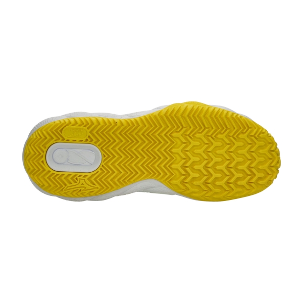 Mizuno Wave Enforce Court Padel - White/Black Sand/Vibrant Yellow