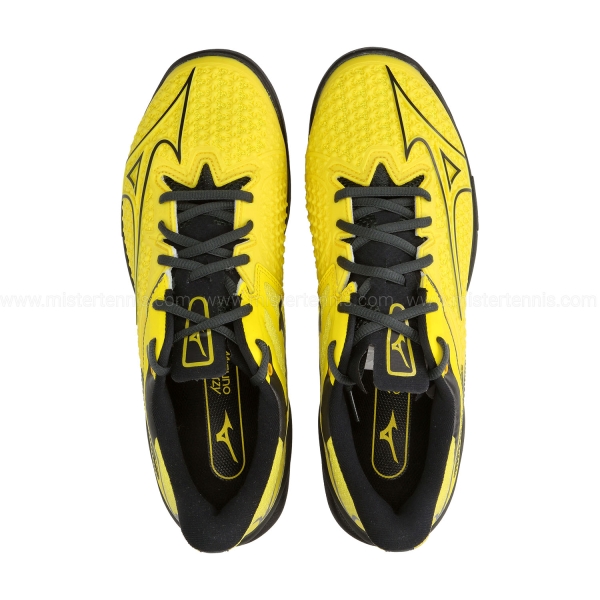 Mizuno Wave Exceed Tour 6 Padel - Vibrant Yellow/White/Black Sand