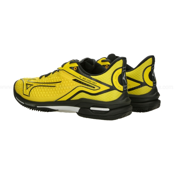 Mizuno Wave Exceed Tour 6 Padel - Vibrant Yellow/White/Black Sand