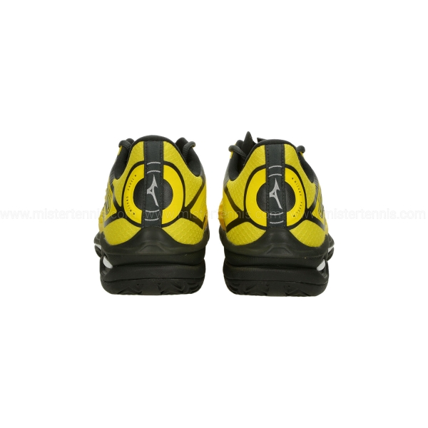 Mizuno Wave Exceed Tour 6 Padel - Vibrant Yellow/White/Black Sand