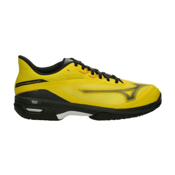 Scarpe Padel Mizuno Wave Exceed Court Padel  Vibrant Yellow/Black/Black Sand 61GB252245