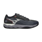 Mizuno Wave Enforce Court Clay - Odyssey Gray/White/Blue Granite