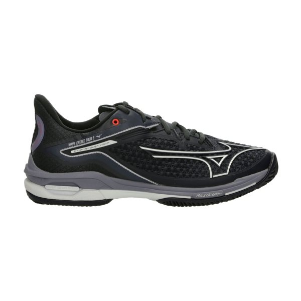 Calzado Tenis Hombre Mizuno Wave Exceed Tour 6 Clay  Odyssey Gray/White/Blue Granite 61GC247405