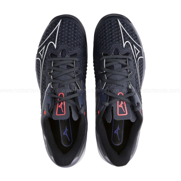 Mizuno Wave Exceed Tour 6 Clay - Odyssey Gray/White/Blue Granite