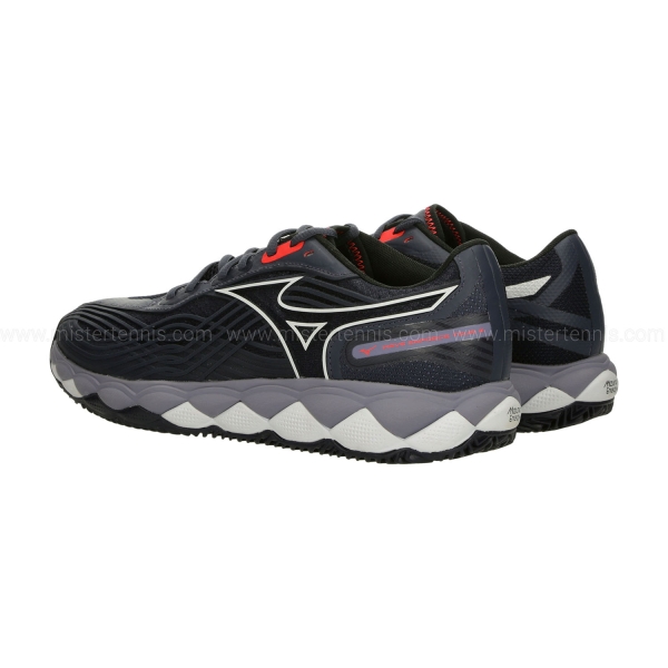 Mizuno Wave Enforce Tour 2 Clay - Odyssey Gray/White/Baritone Blue