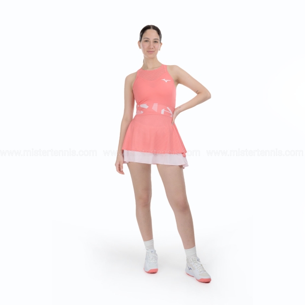 Mizuno Daybreakers Vestido - Calypso Coral