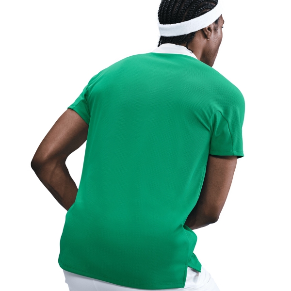 Nike Court Slam Polo - Stadium Green/White