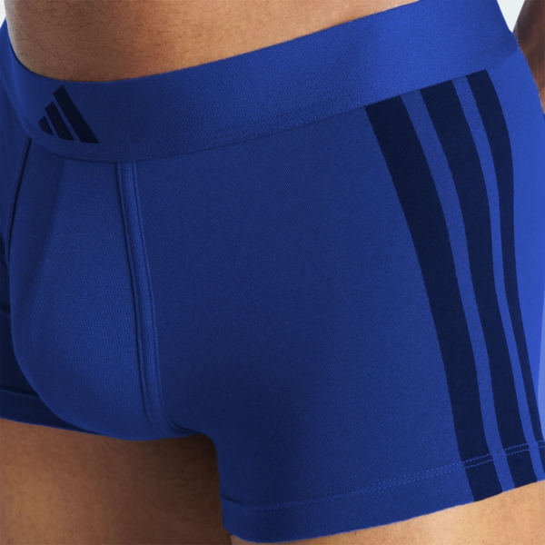 adidas Active Flex 3 Stripes x 2 Boxer - Black/Blue