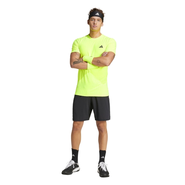 adidas Climacool+ AIRCHILL FreeLift T-Shirt - Lucid Lemon