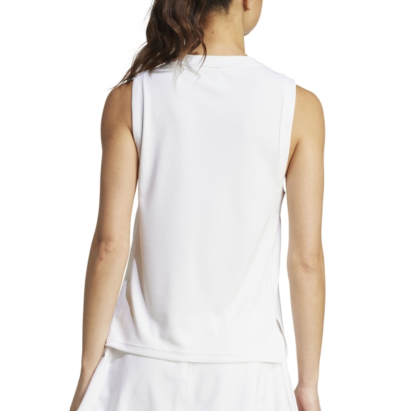 adidas Climacool+ Match Tank - White