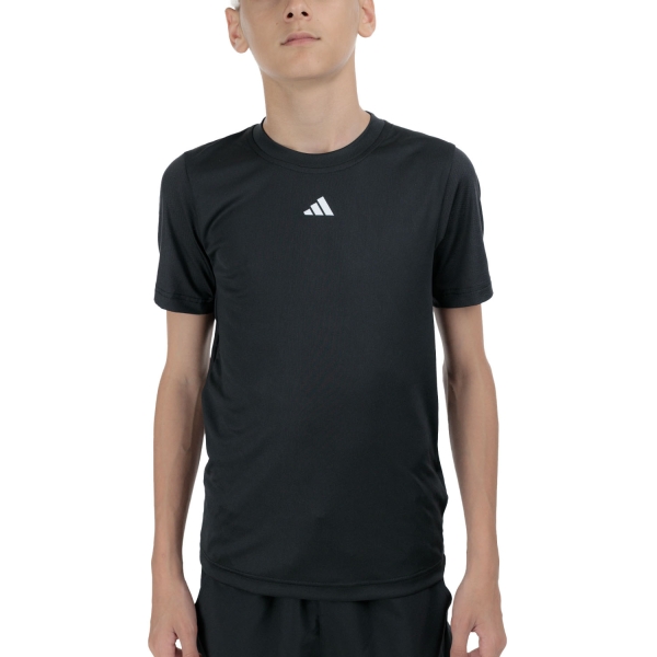 Polo e Maglia Tennis Bambino adidas CLIMACOOL Pro Maglietta Bambino  Black JI9265