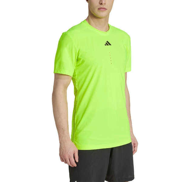 adidas FreeLift Pro Tech Maglietta - Lucid Lemon