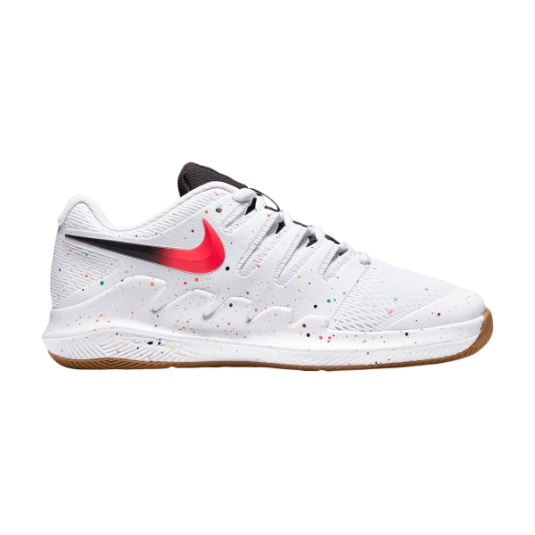 Calzado Tenis Niños Nike Vapor X Ninos  White/Laser Crimson Oracle Aqua Off Noir Wheat AR8851108