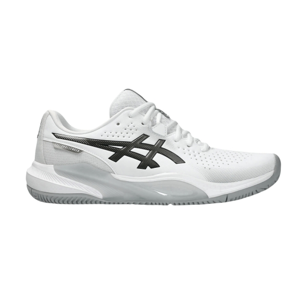 Men`s Tennis Shoes Asics Gel Challenger 15 Clay  White/Gunmetal 1041A508101