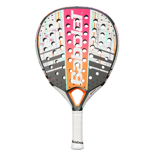 Pala Babolat Mujer Babolat Dyna Energy Padel  Bianco/Nero/Arancione/Rosa 150126100