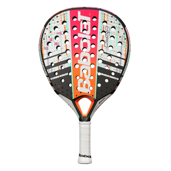 Babolat Woman Padel Racket Babolat Dyna Energy Padel  Bianco/Nero/Arancione/Rosa 150126100