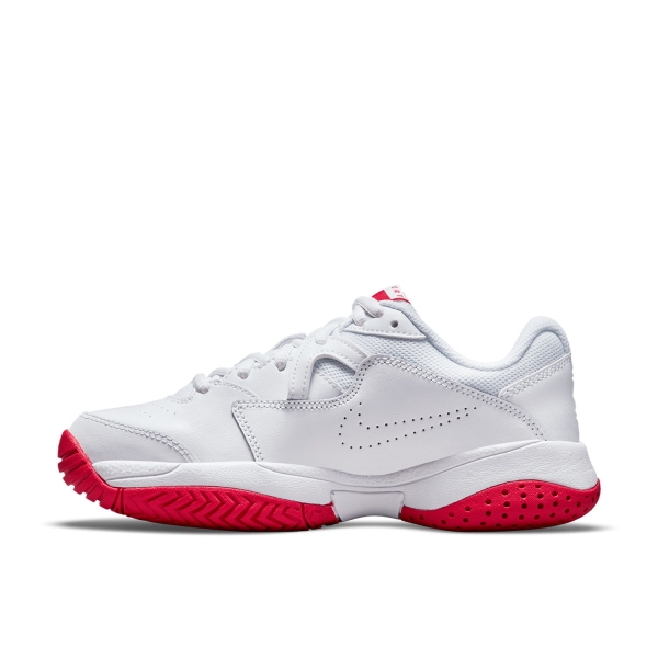 Nike Court Lite 2 Niña - White/University Red