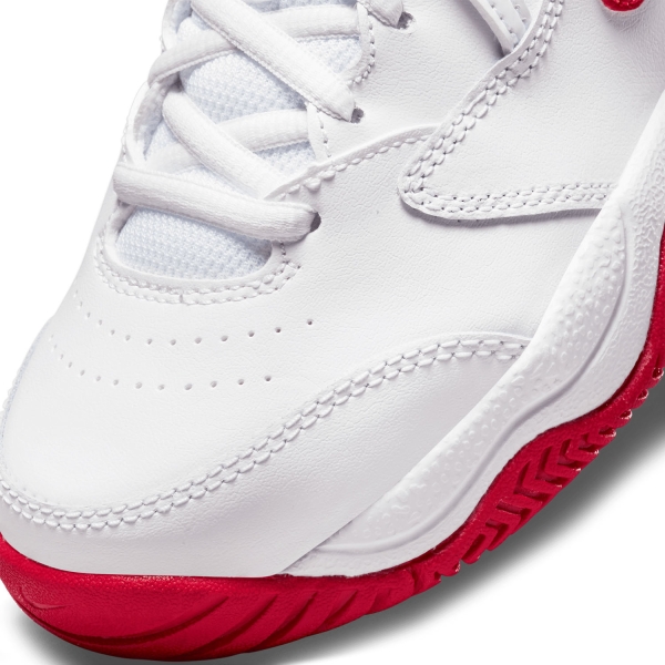 Nike Court Lite 2 Niña - White/University Red
