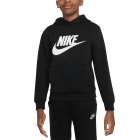 Nike Club Pro Hoodie Kids - Black/White