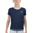 Fila Elias T-Shirt Boys - Navy/White