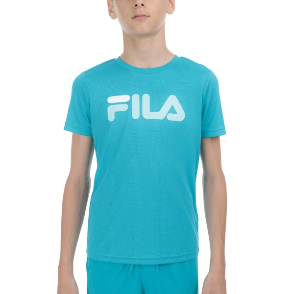 Polo e Maglia Tennis Bambino Fila Logo Maglietta Bambini  Capri Breeze FJL131020E1740