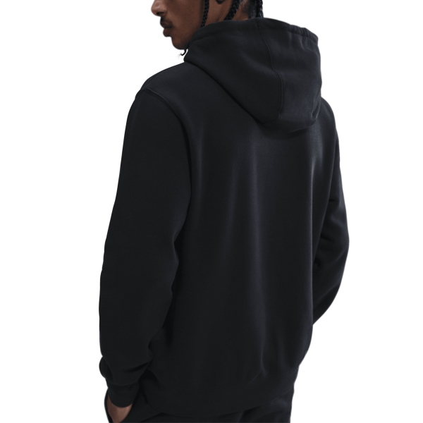 Nike Club Hoodie - Black/White