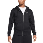 Nike Club Fleece Hoodie - Black/White