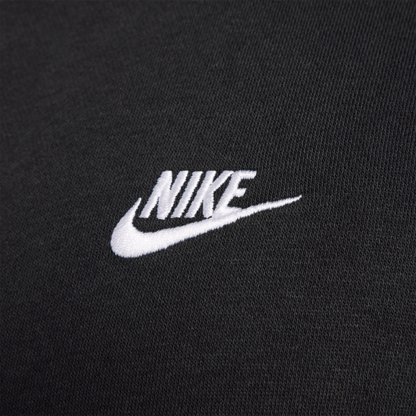Nike Club Fleece Hoodie - Black/White