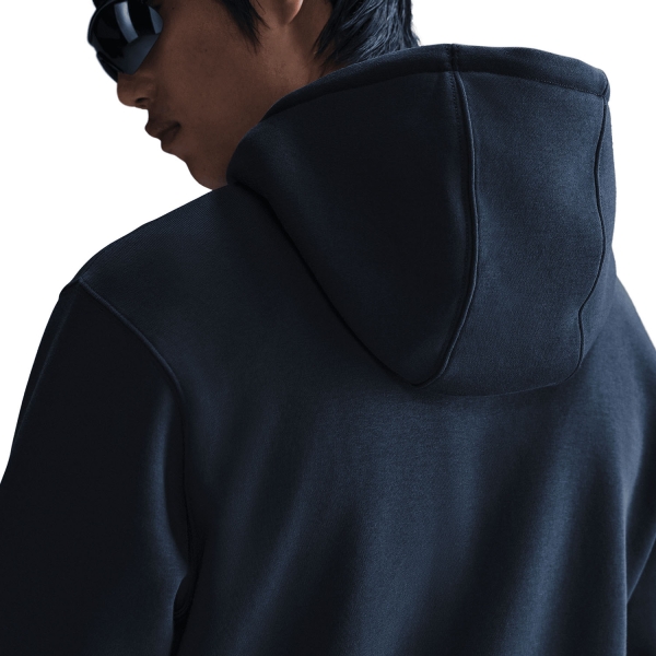Nike Club Fleece Hoodie - Obsidian/White
