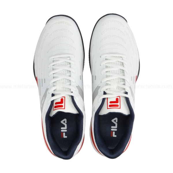 Fila Sabbia Pro Clay - White/Red Comb