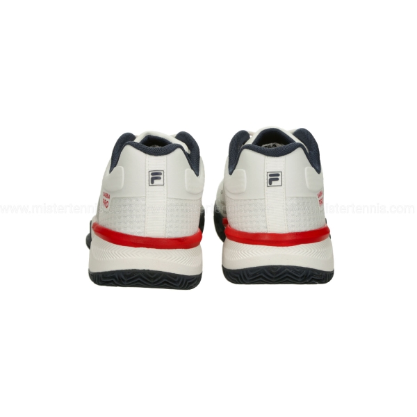 Fila Sabbia Pro Clay - White/Red Comb