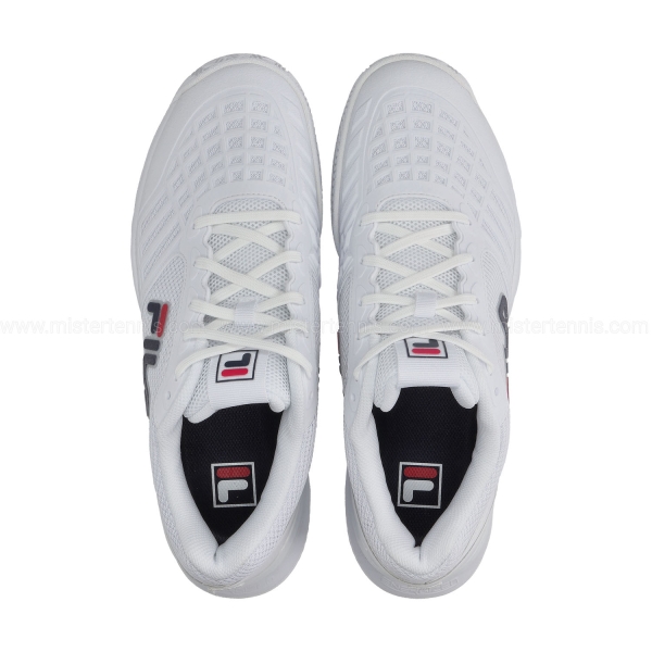 Fila Axilus 3 Clay - White/Navy/Red