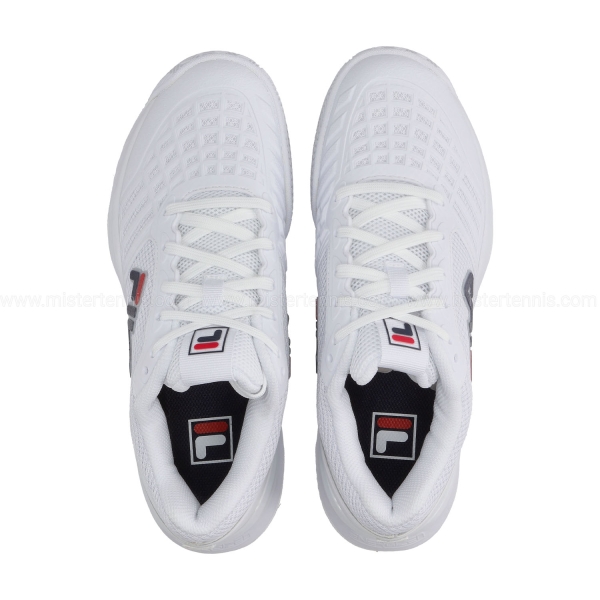 Fila Axilus 3 Clay - White/Navy/Red
