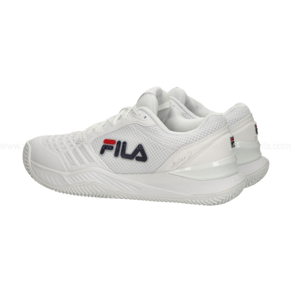 Fila Axilus 3 Clay - White/Navy/Red