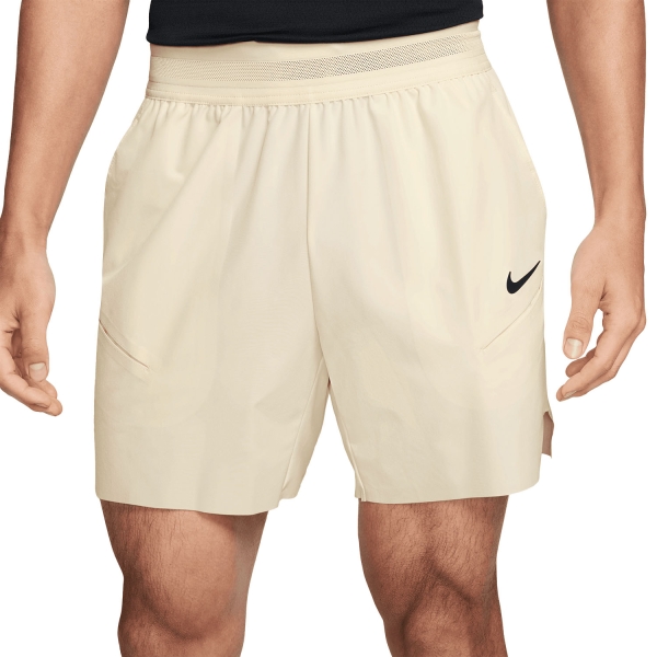 Men's Tennis Shorts Nike Court Slam 6in Shorts  Pale Ivory/Black FZ6937110