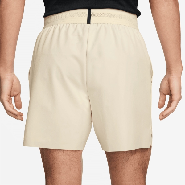 Nike Court Slam 6in Pantaloncini - Pale Ivory/Black