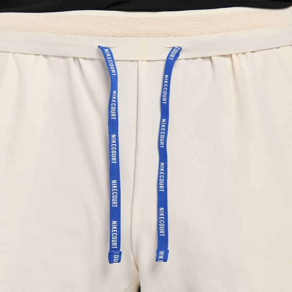 Nike Court Slam 6in Pantaloncini - Pale Ivory/Black