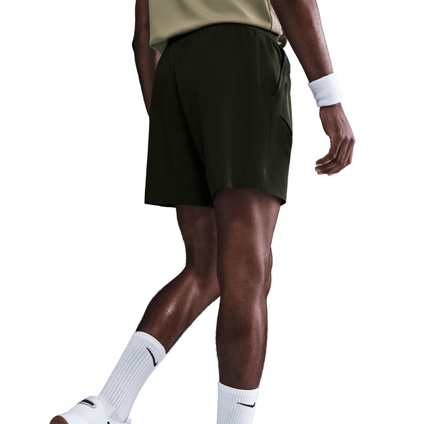 Nike Court Slam 6in Pantaloncini - Sequoia/White